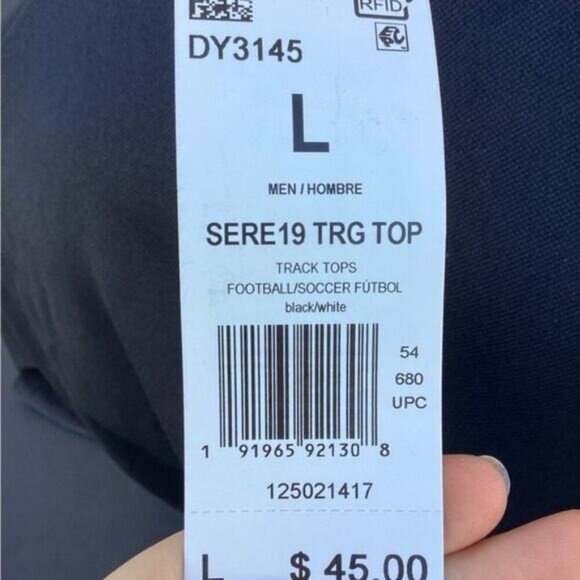 Grandpa mob wife clean girl office fairy core Adidas Women's Jacket large - Picture 2 of 4